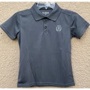 Polo Grey Youth Extra Small Golf Shirt